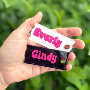 Valentines Day Stanley Name Plate, Personalized Heart Topper Fits 30oz and 40oz Lids